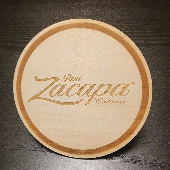 ZACAPA Branded Coasters- Set of TWO - Picture 1 of 4